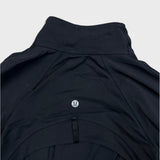 Lululemon Nulu Cropped Define Jacket Womens Size 6 Black Yoga Pilates Tracksuit