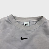 Nike Sportswear Phoenix Fleece Sweatshirt Womens XS Purple Oversize Crop Crewneck