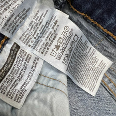 Levi's 511 Jeans Mens 33x32 Blue Slim Fit Mid Rise Dark Wash Stretch Denim Pants