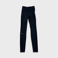 Lululemon Speed Tight IV Womens Size 2 Black Leggings Running Yoga Pilates