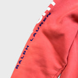 Polo Sport Ralph Lauren Hoodie Mens Medium Amalfi Red Hooded Sweater