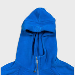 Lululemon Scuba Oversized 1/2 Zip Hoodie Womens XS Blue Hooded Sweater