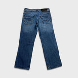 Diesel Jeans Mens 32x28 Blue Only The Brave Distressed Regular Straight Medium Wash Denim Pants
