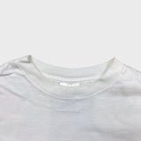 Vintage Y2K Blank T Shirt Mens Medium White Tennessee River Distress Short Sleeve Tee