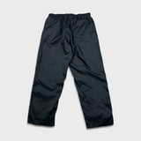 Vintage 90s Nike Sportswear Track Pants Mens Large Black Swoosh Athletic Jogger