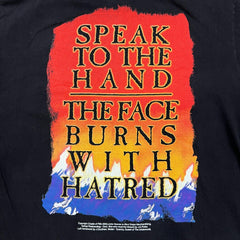 Vintage 2000 Cradle of The Filth Shirt Mens XL Black Speak To The Hand Band Tee