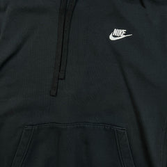 Nike Sportswear Hoodie Mens Small Black Swoosh Pullover Hooded Sweatshirt