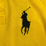 Polo Ralph Lauren Brazil #14 Shirt Mens XL Yellow Big Pony Casual Short Sleeve