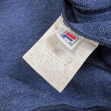 Vintage 90s Fila Sweatshirt Mens Small Blue Japanese 1/4 Zip Tracksuit Top