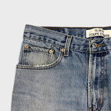 Vintage Y2K Levi's 516 Jeans Mens 34x30 Blue Slim Straight Leg Faded Light Wash Denim Pants
