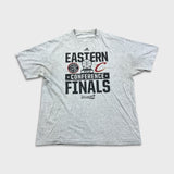 2016 Adidas Toronto Raptors T Shirt Mens XL Gray Eastern Conference Finals NBA Basketball Tee