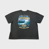 Harley Davidson T Shirt Mens XL Gray Historic Clifton Hill Niagara Falls