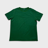 Vintage Blank T Shirt Mens Large Green Heavyweight Basic Short Sleeve Tee