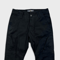 DU/ER Pants Mens 30x32 Black Live Free Tactical Utility Cargo Stretch Cinch Hem