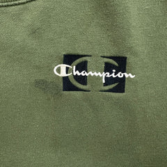Champion Sweatshirt Womens Small Green Authentic Athleticwear Pullover Crewneck