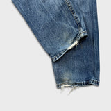 Levi's 511 Jeans Mens 34x32 Blue Slim Fit Straight Leg Stretch Light Wash Denim Pants
