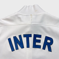 2013/14 Nike Inter Milan Track Jacket Mens XL White Soccer Training Tracksuit Top