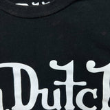 Von Dutch T Shirt Mens Small Black Spell Out Graphic Short Sleeve Tee