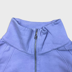 Lululemon Scuba Oversized Funnel-Neck 1/2 Zip Womens XL Purple Yoga Sweatshirt