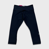 Lululemon Wunder Under Crop Pants Womens Size 4 Black Athletic Yoga Leggings