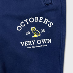 October's Very Own Sweatpants Mens Small Blue OVO Owl Same City Friends Joggers