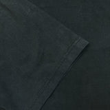 Vintage 90s Blank T Shirt Mens Medium Black Faded Classic Short Sleeve Tee