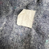 Vintage 90s Lee Storm Rider Denim Jacket Mens XL Black Stone Wash Blanket Lined Trucker Western