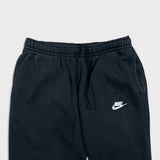 Nike Sportswear Sweatpants Mens Large Black Swoosh Taper Leg Jogger