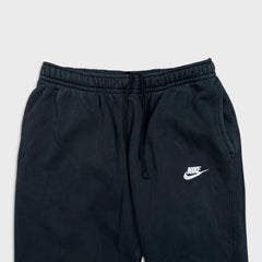 Nike Sportswear Sweatpants Mens Large Black Swoosh Taper Leg Jogger
