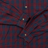 Vintage 90s Sir Pendleton Shirt Mens XL Red Wool Long Sleeve Plaid USA Button Up