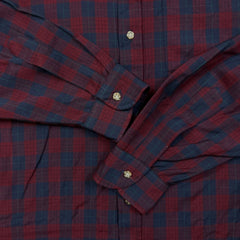 Vintage 90s Sir Pendleton Shirt Mens XL Red Wool Long Sleeve Plaid USA Button Up