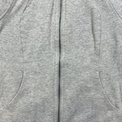 Lululemon Scuba Hoodie Womens Size 10 Gray Full Zip Sports Hooded Sweater