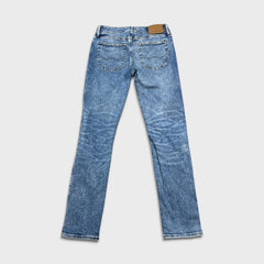 American Eagle Jeans Mens 30x32 Blue Air Flex + Slim Light Wash Faded Denim Pants