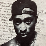 Cross Colours Tupac Shakur T Shirt Mens Large Red Portrait Graphic Rap Tee