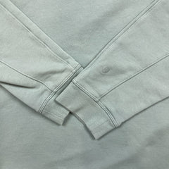 Lululemon French Terry Oversized Long Sleeve Crew Mens Large Blue Sweatshirt