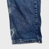 Levi's 505 Jeans Mens 32x32 Blue Regular Fit Straight Leg Medium Wash Denim Pants