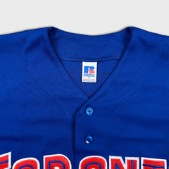 Vintage 90s Russell Athletic Toronto Blue Jays Roger Clemens #21 MLB Jersey Baseball Mens Medium