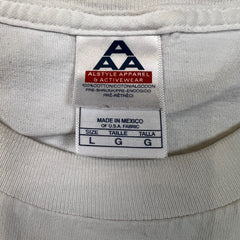 Vintage Y2K Coca Cola Canada T Shirt Mens Large White People Passion Power Tee