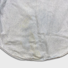 Vintage 90s Levi's Denim Shirt Mens Medium Blue Faded Light Wash Button Up