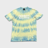 October's Very Own T Shirt Mens Small Multicolor Tie Dye OVO Spell Out Tee
