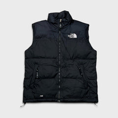 Vintage Y2K The North Face Vest Jacket Mens Large Black 700 Puffer Down Filled