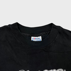 Vintage 90s Cheers Boston TV Show T Shirt Mens XL Black USA Single Stitch Tee