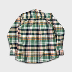 Polo Ralph Lauren Plaid Shirt Mens XL Green Button Up Preppy Long Sleeve