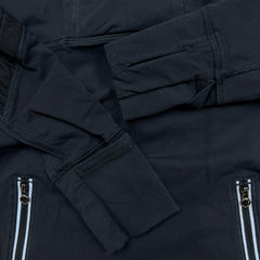 Lululemon Run Reflect Pullover Womens Size 6 Black 1/2 Zip Track Suit Top Jacket
