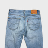 Levi's 501 Jeans Mens 31x32 Blue Original Fit Straight Leg Light Wash Denim Pants
