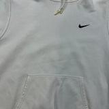 Nike Sportswear Hoodie Mens XL White Swoosh Pullover Hooded Sweater