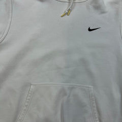 Nike Sportswear Hoodie Mens XL White Swoosh Pullover Hooded Sweater