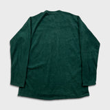 Vintage 90s Patagonia Capilene Fleece Mens Large Green Button Up Jacket