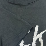Vintage 90s F Off + Die T Shirt Mens XL Black Single Stitch Sun Faded Punk Tee