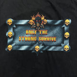 Vintage 90s 3D Emblem Truckers Only T Shirt Mens Large Black Drivin Life Away Tee